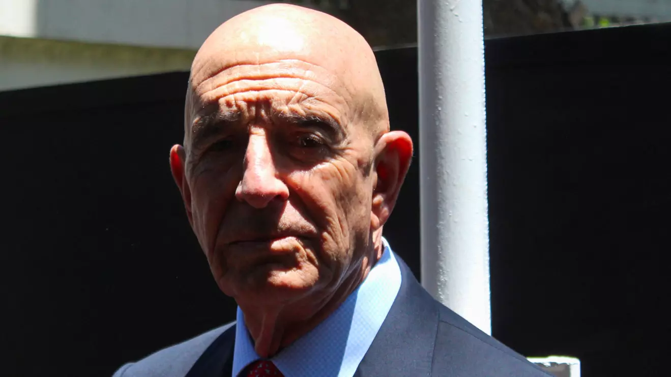 U.S. envoy for Syria Thomas Barrack stands at U.S. ambassador's residency in Damascus, Syria May 29, 2025. Reuters/Firas Makdesi