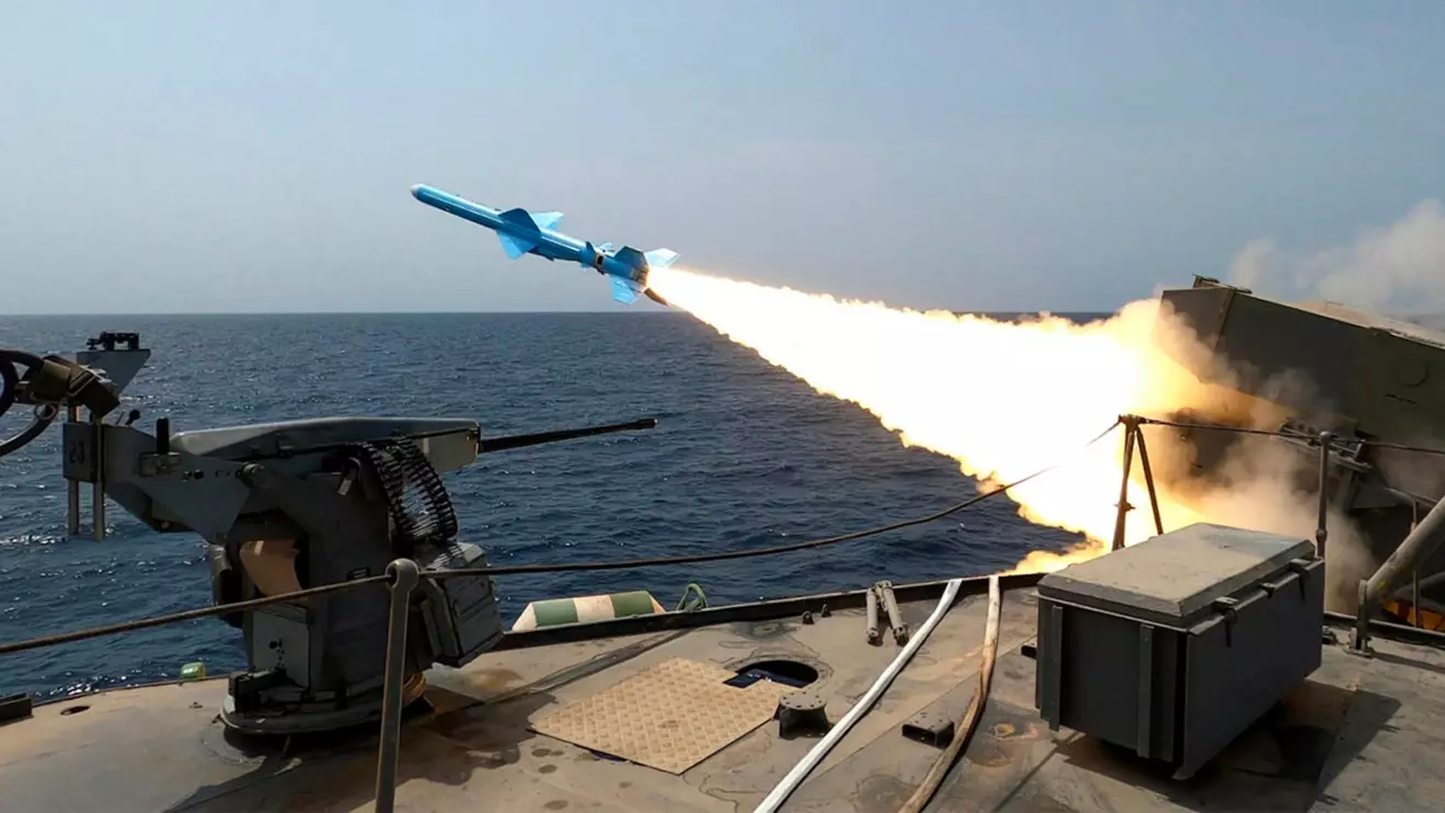 An Iranian missile is launched during a military exercise in an undisclosed location in Iran, August 20, 2025. Iranian Army/WANA (West Asia News Agency)/Handout via Reuters