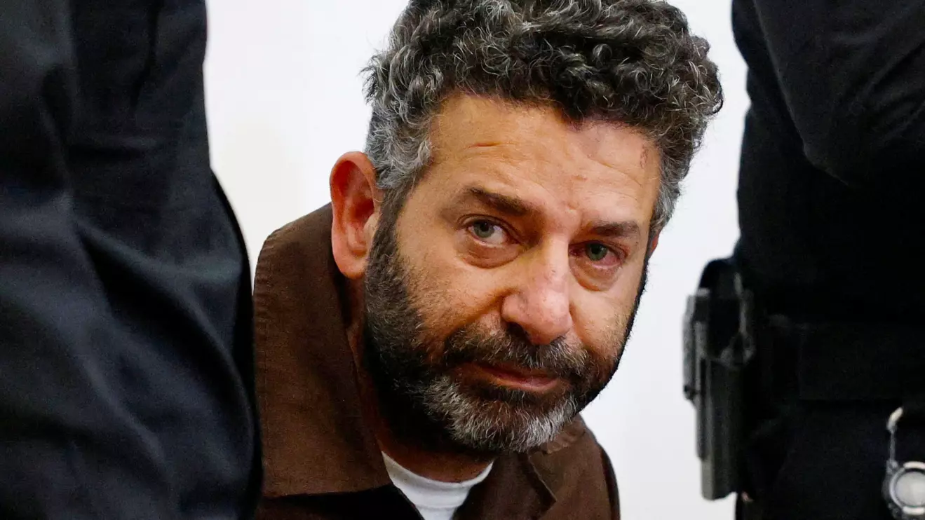 Activist Saif Abu Keshek, a Spanish national, who was detained aboard the Gaza-bound Global Sumud Flotilla, which was intercepted by Israeli forces in international waters, appears at a court in Beersheba, southern Israel May 6, 2026. Reuters/Amir Cohen