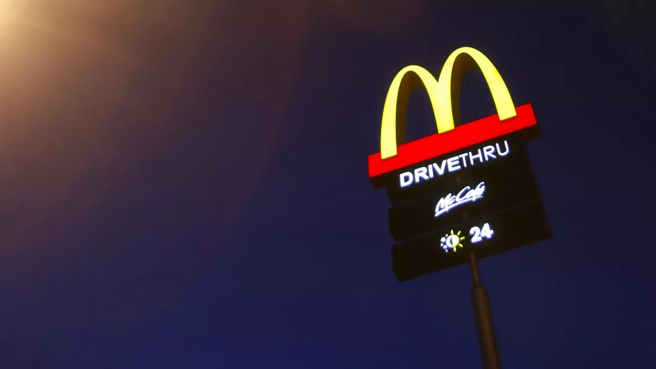 The corporate logo of McDonald's Corp fast food chain is seen on display in the Malaysian town of Pekan, Reuters/Bazuki Muhammad