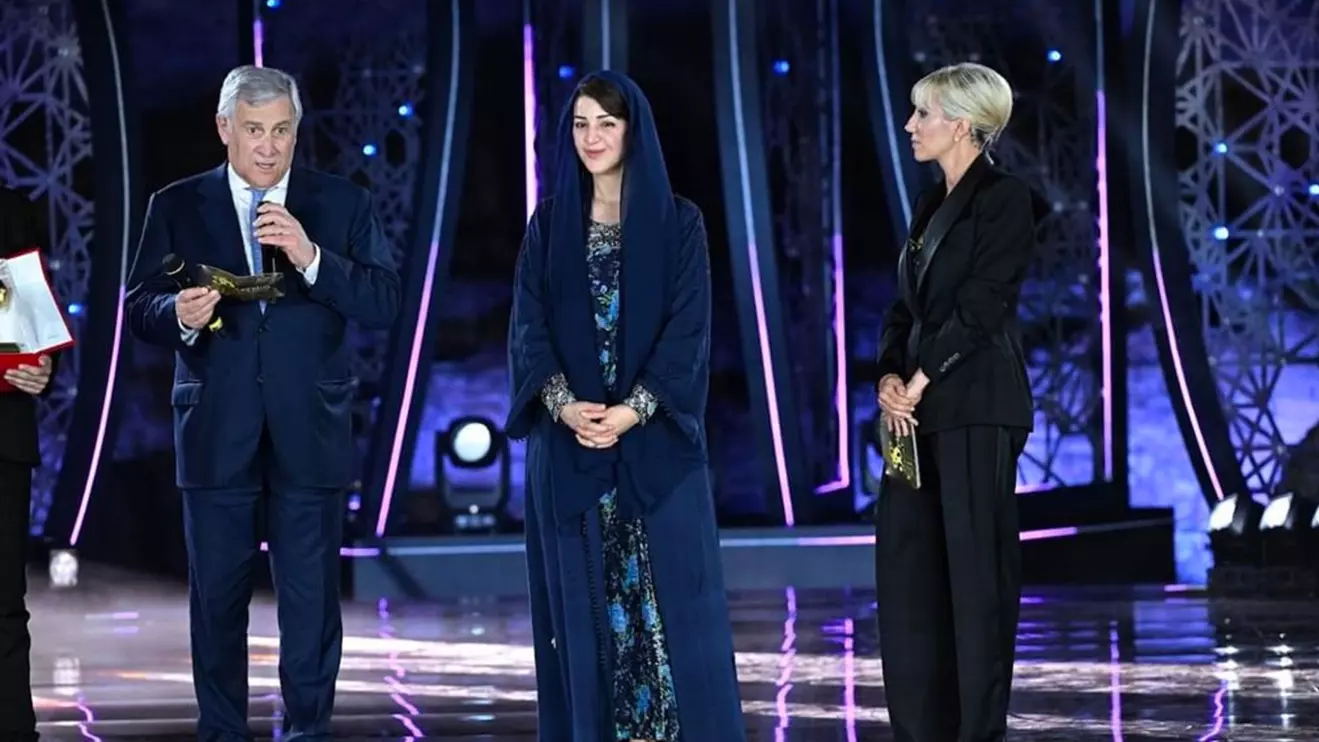 Antonio Tajani and Reem bint Ebrahim Al Hashimy © MOFA Italy 