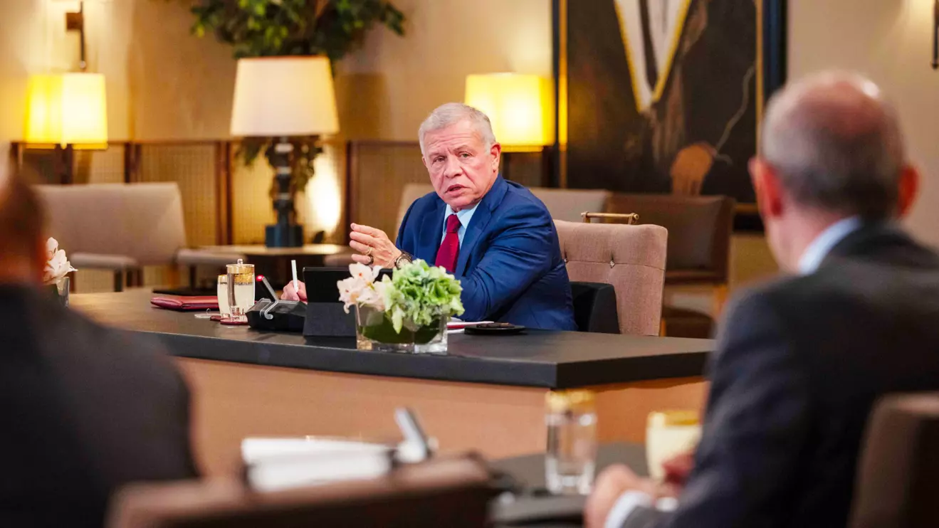 King Abdullah II © X