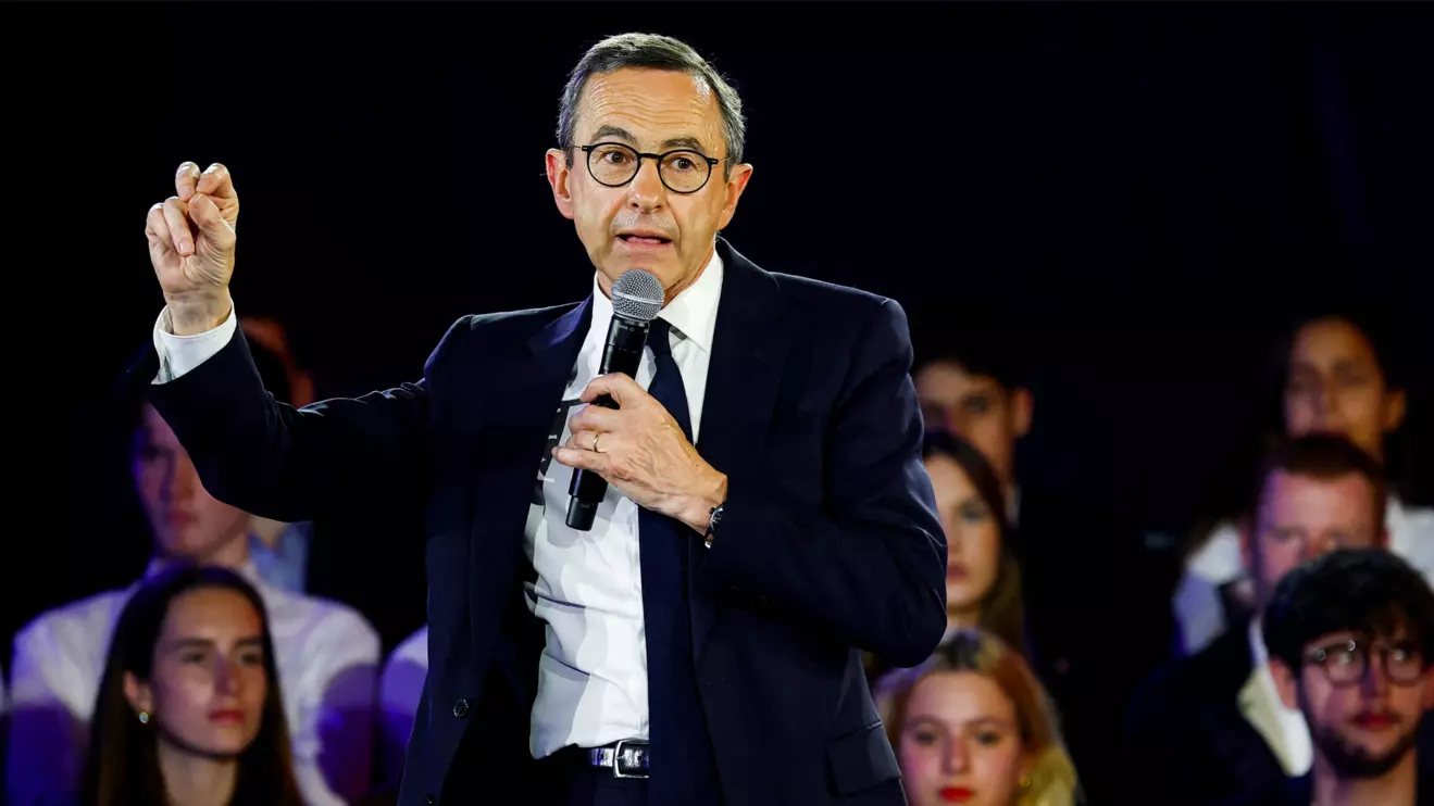 French Interior Minister Bruno Retailleau, Reuters/Stephanie Lecocq