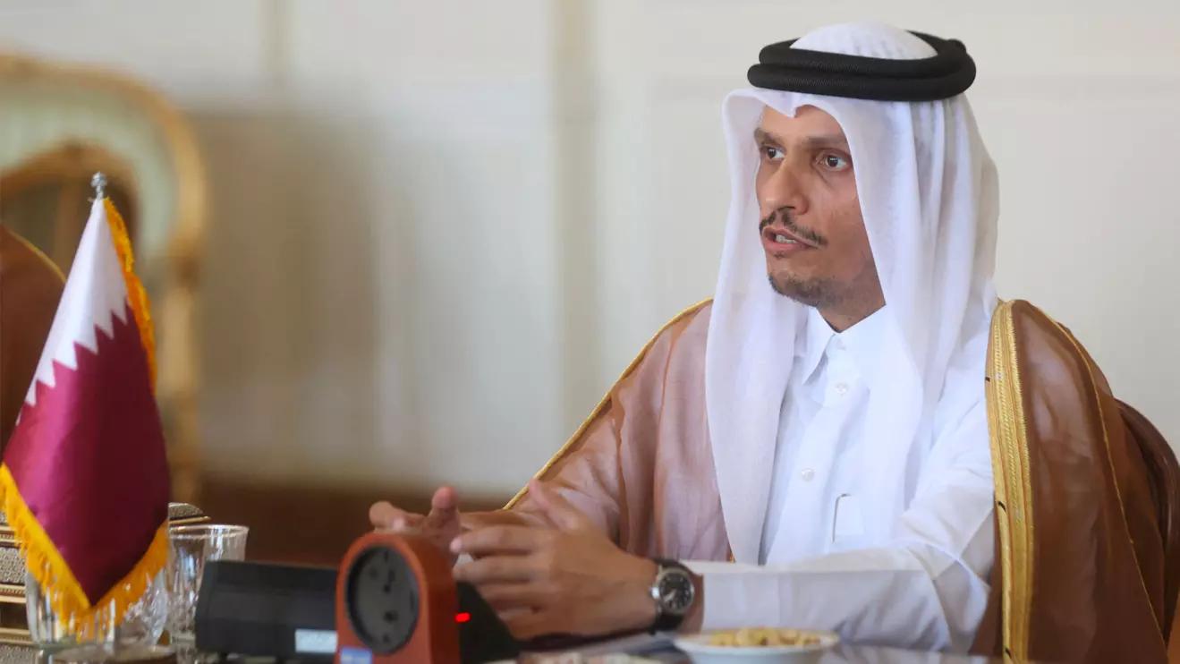Qatar's Prime Minister and Foreign Minister Sheikh Mohammed bin Abdulrahman Al Thani, Majid Asgaripour/WANA (West Asia News Agency) via Reuters