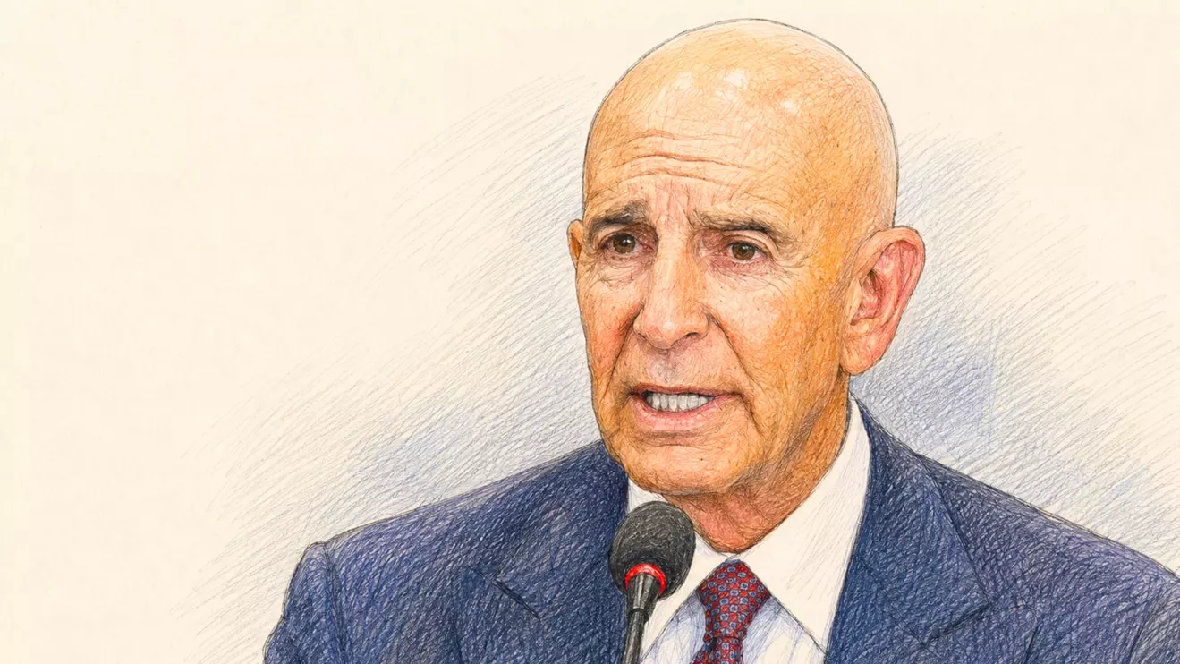 Tom Barrack, Reuters/Bing Guan/Mena Today 