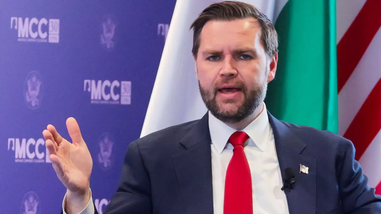 U.S. Vice President JD Vance delivers remarks at Mathias Corvinus Collegium in Budapest, Hungary, April 8, 2026. Reuters/Jonathan Ernst