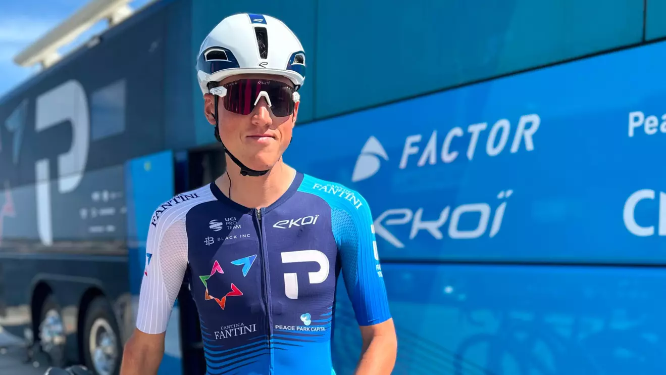 Israel Premier Tech has issued riders with team monogram-branded kit for the remainder of the race. The team name remains Israel © X