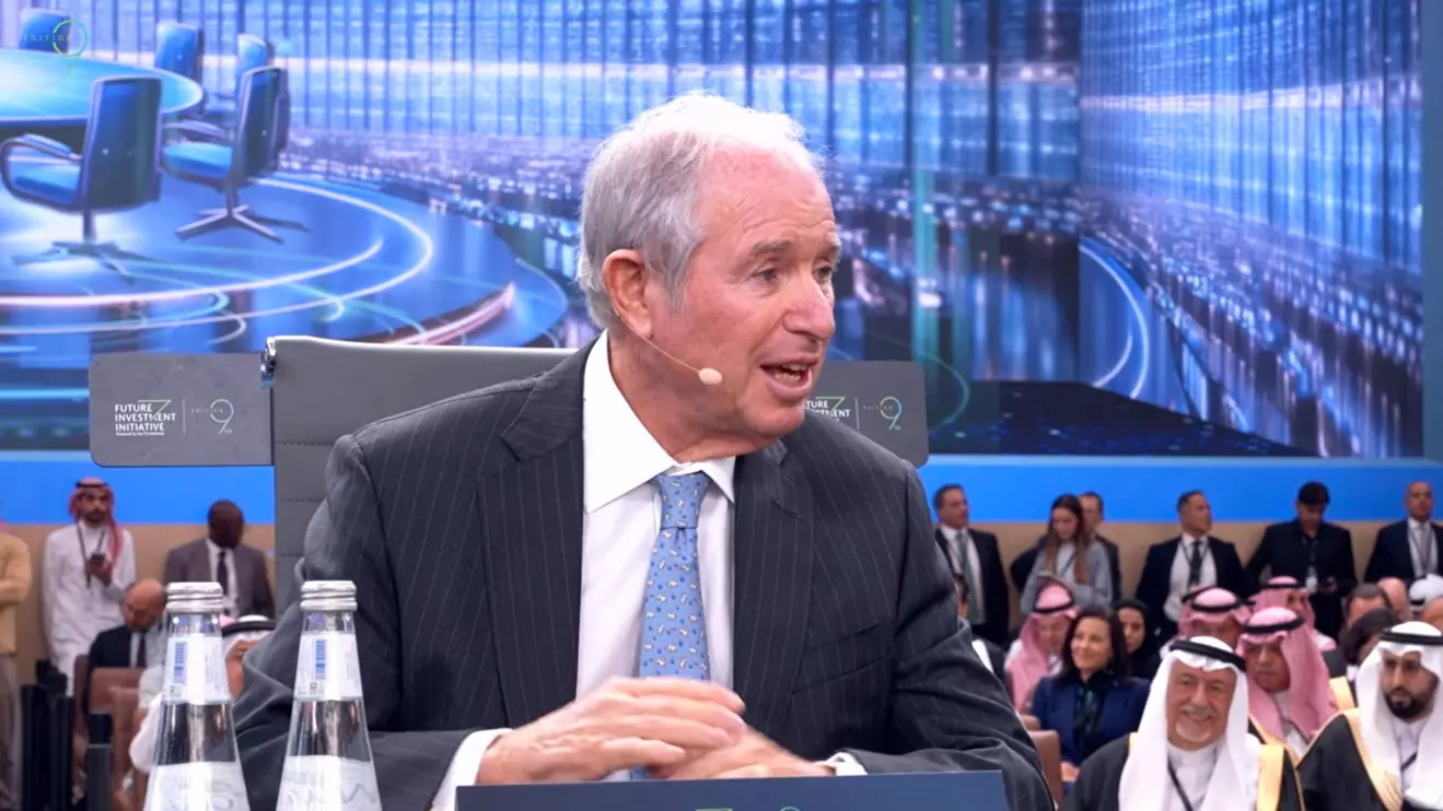 Stephen Schwarzman, co-founder, chairman and CEO The Blackstone Group © X