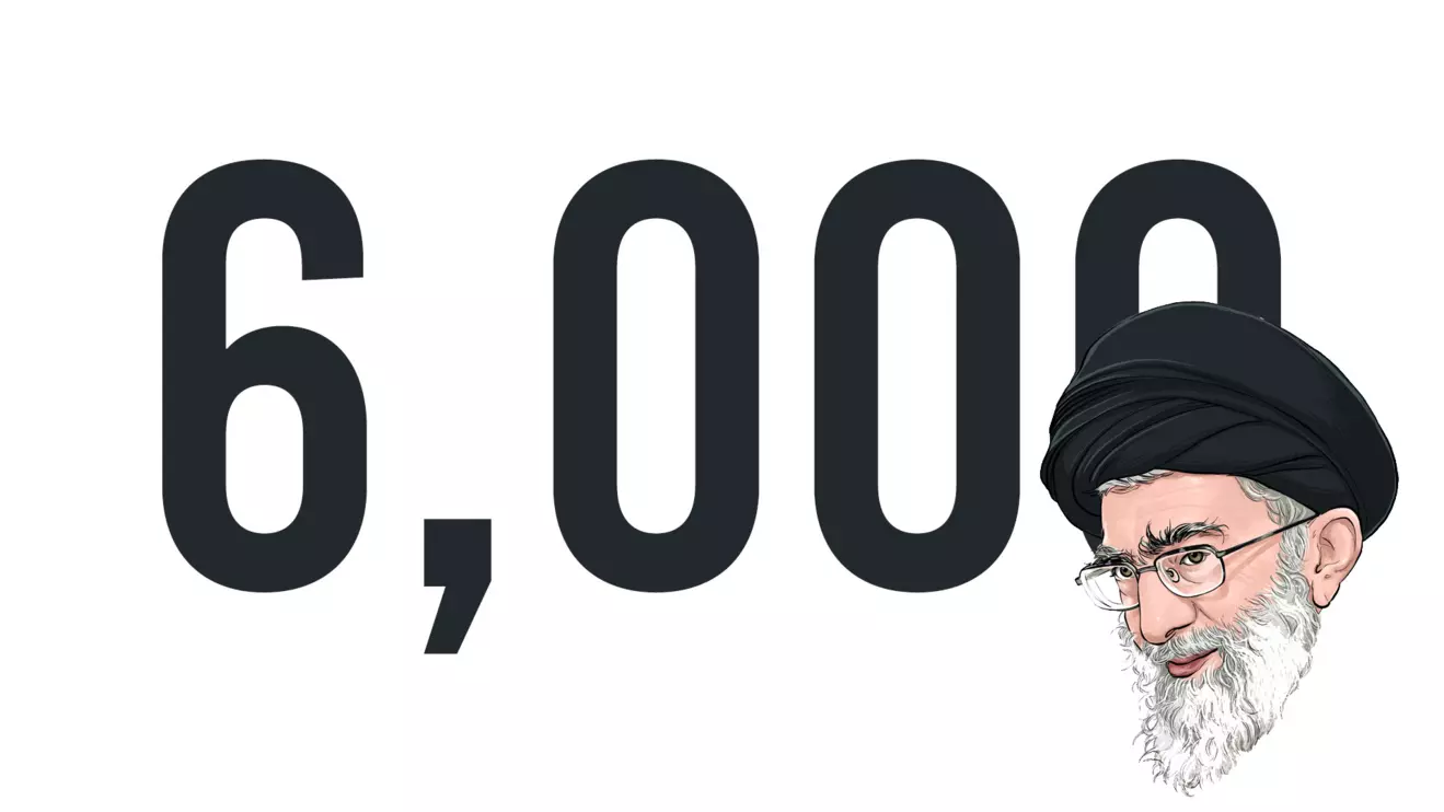 According to the Human Rights Activists News Agency (HRANA), at least 5,848 people have been killed so far, including 5,520 protesters, 77 minors, 209 members of the security forces and 42 bystanders. 