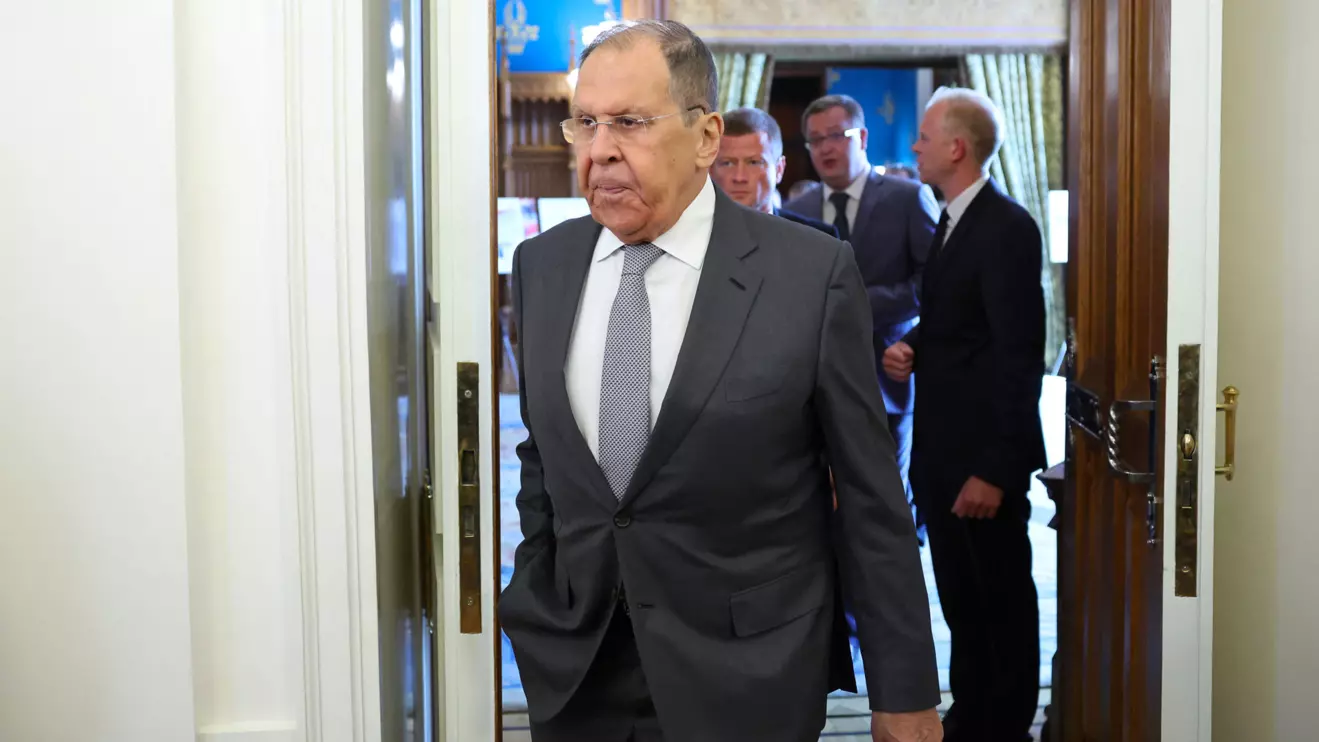 Russia's Foreign Minister Sergei Lavrov, Reuters/Evgenia Novozhenina