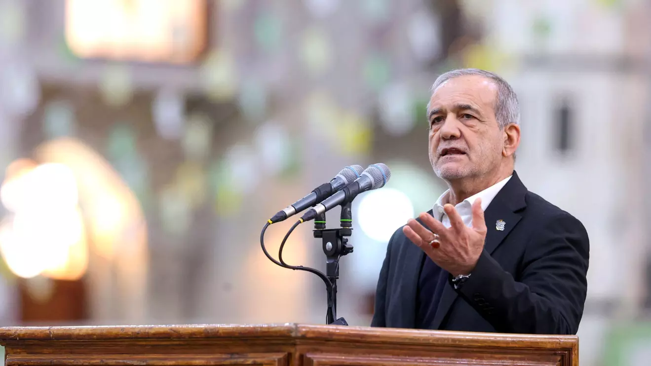 Iranian President Masoud Pezeshkian, WANA (West Asia News Agency)/Handout via Reuters