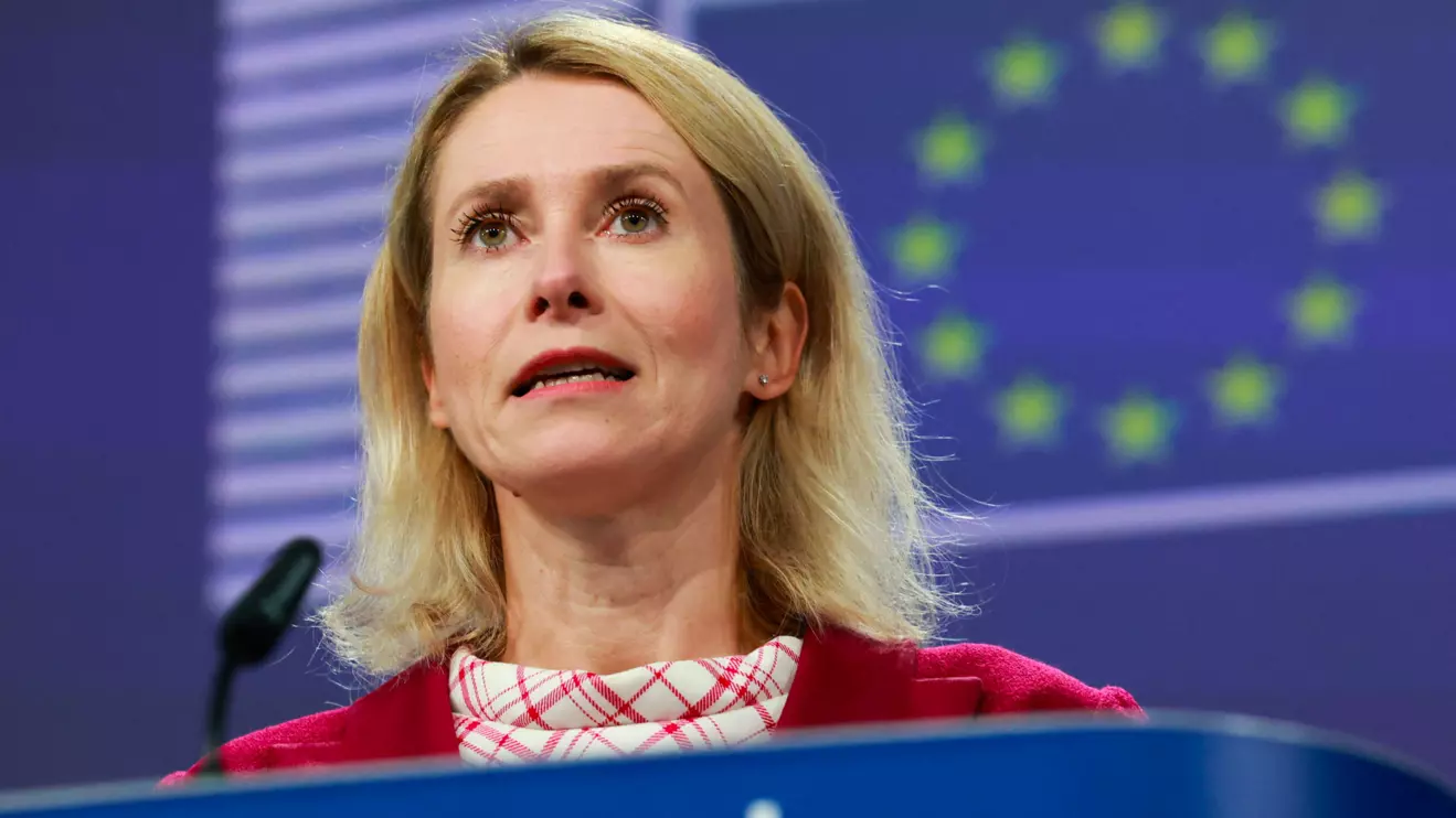 The European Commission's High Representative for Foreign Affairs Kaja Kallas, Reuters/Yves Herman