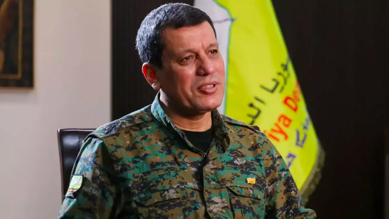 Commander of Syrian Kurdish-led forces Mazloum Abdi, Reuters/Orhan Qereman