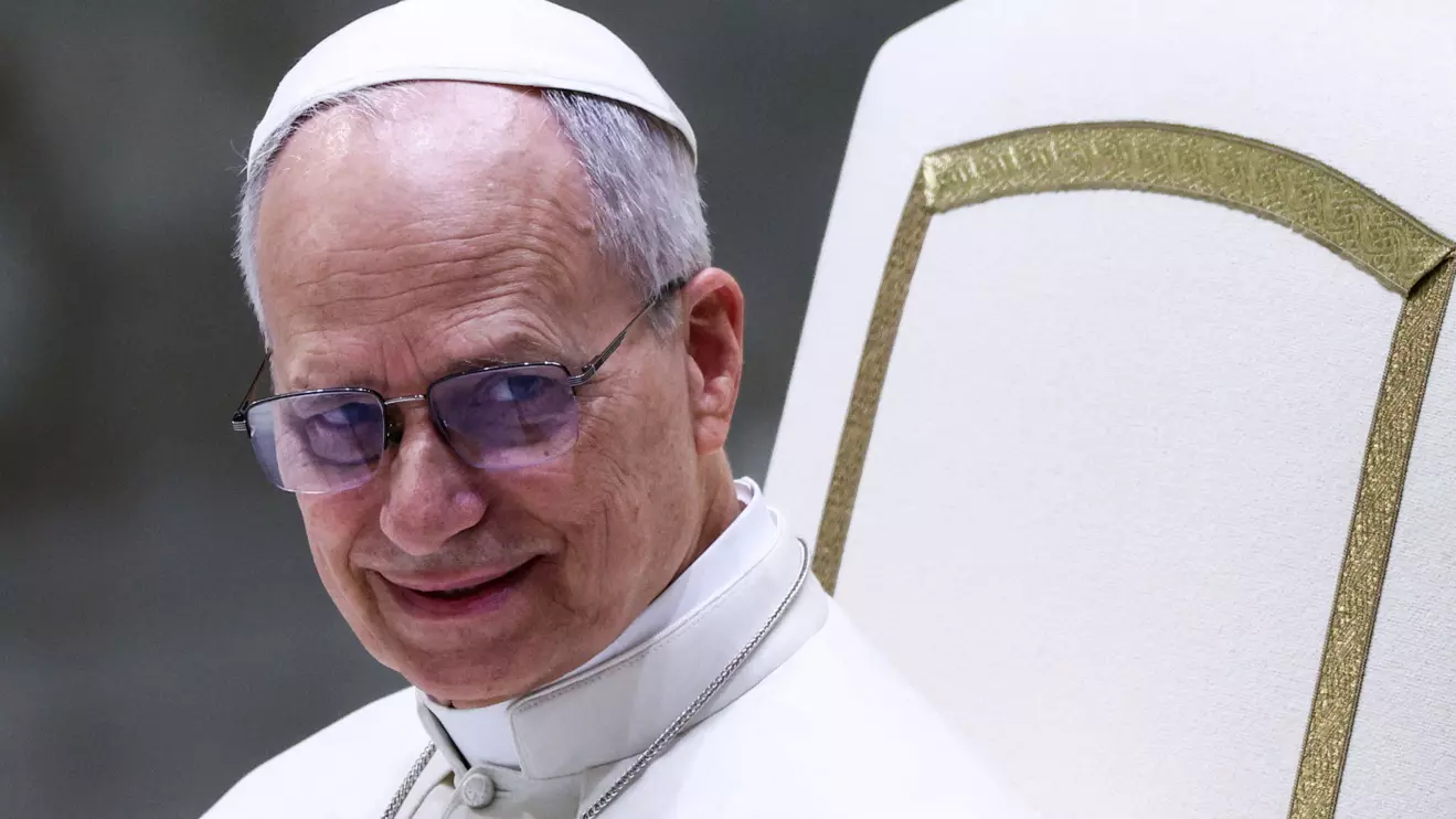 Pope Leo XIV attends the weekly general audience at the Paul VI hall at the Vatican, January 28, 2026. Reuters/Guglielmo Mangiapane