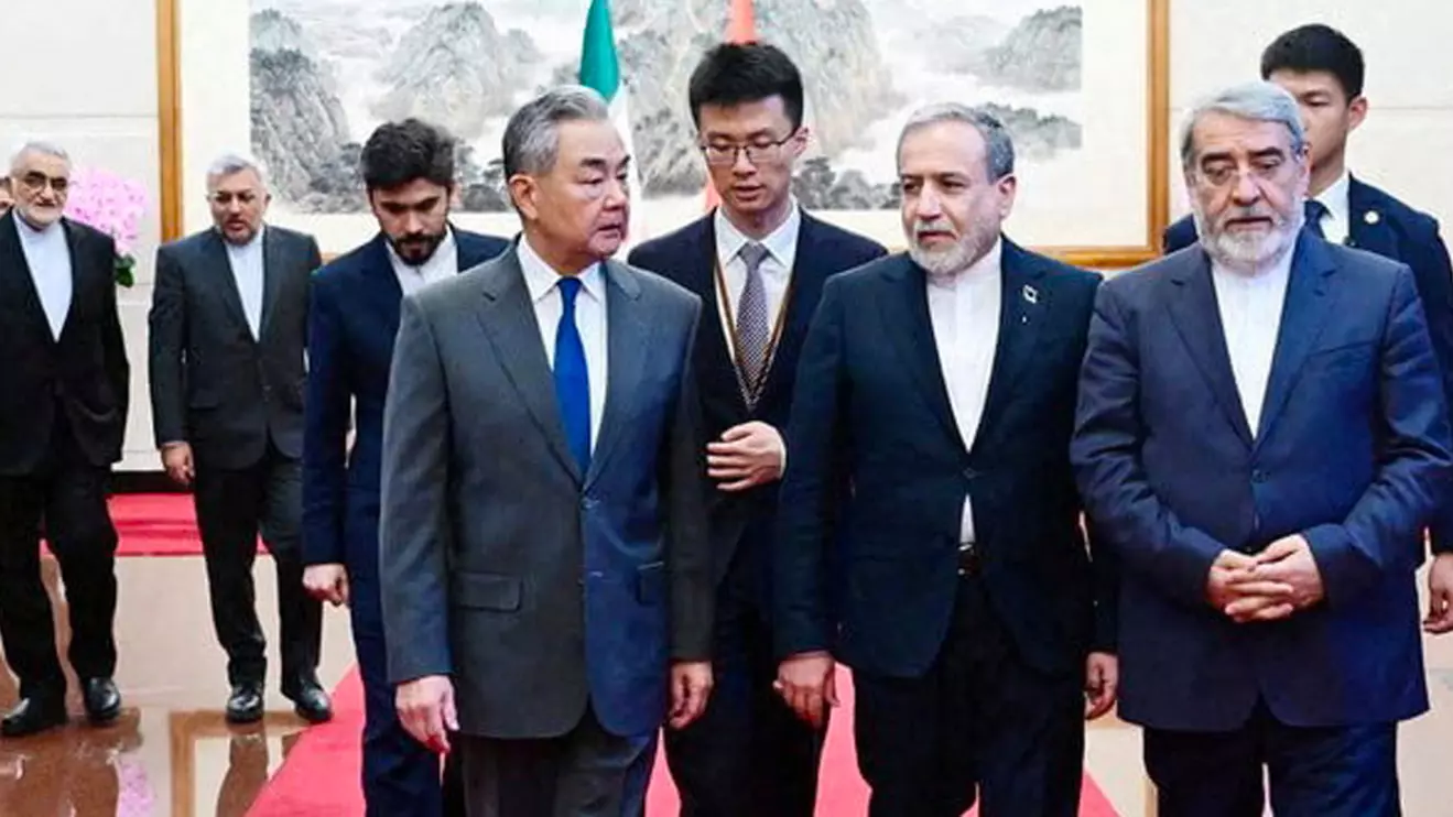Iranian Foreign Minister Abbas Araghchi meets with China's Foreign Minister Wang Yi, in Beijing, China, September 16, 2026. Iranian Foreign Ministry/WANA (West Asia News Agency)/Handout via Reuters