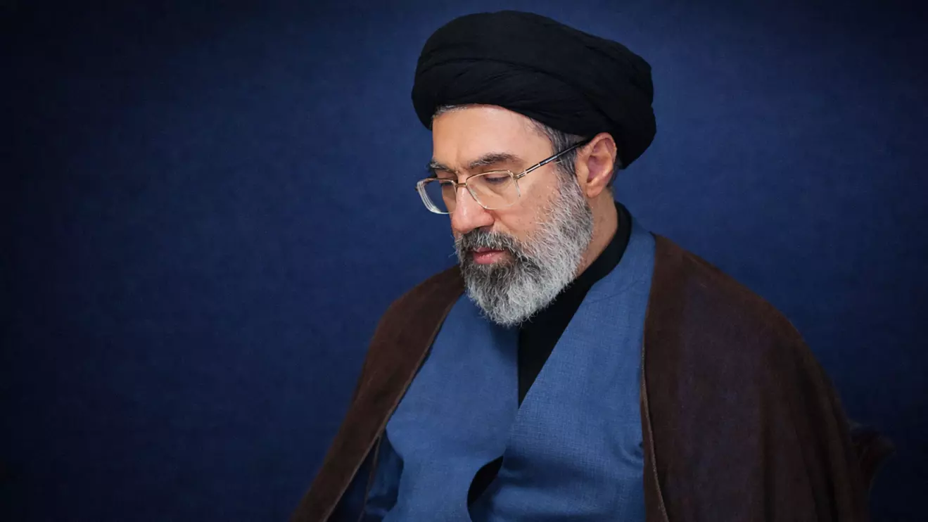 Mojtaba Khamenei, the second son of Iran's late Supreme Leader Ayatollah Ali Khamenei, visits Hezbollah's office in Tehran, Iran, October 1, 2024. Office of the Iranian Supreme Leader/WANA (West Asia News Agency)/Handout via Reuters