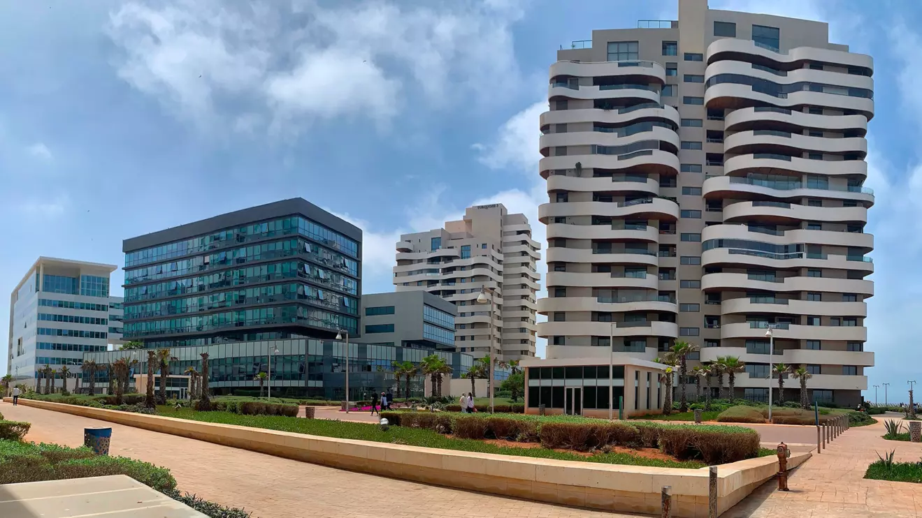Casablanca's new business and office district © Mena Today 