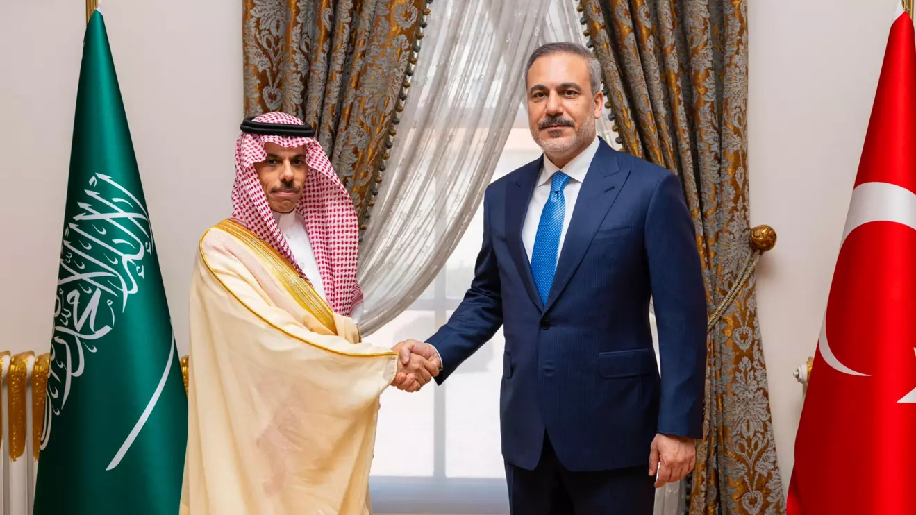 Hakan Fidan hosted Faisal bin Farhan, Minister of Foreign Affairs of Saudi Arabia, in Istanbul.