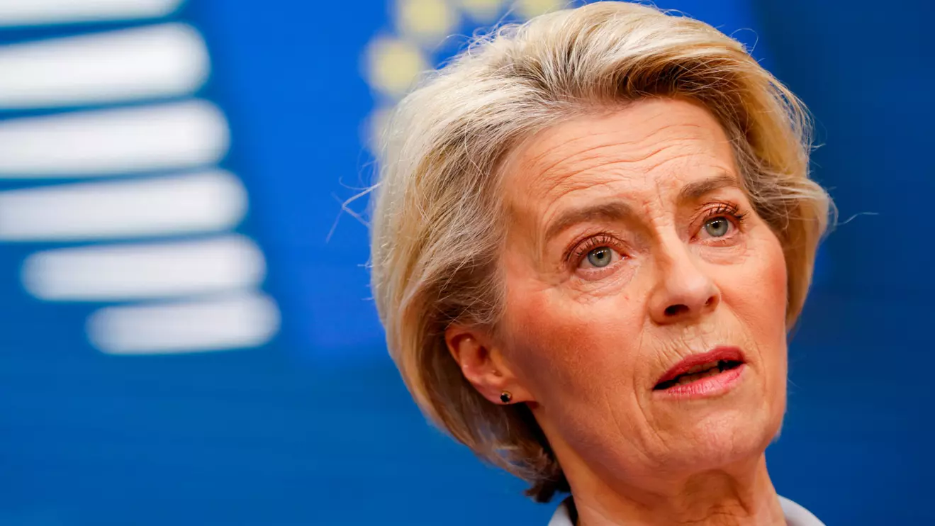 European Commission President Ursula von der Leyen, Reuters/Johanna Geron