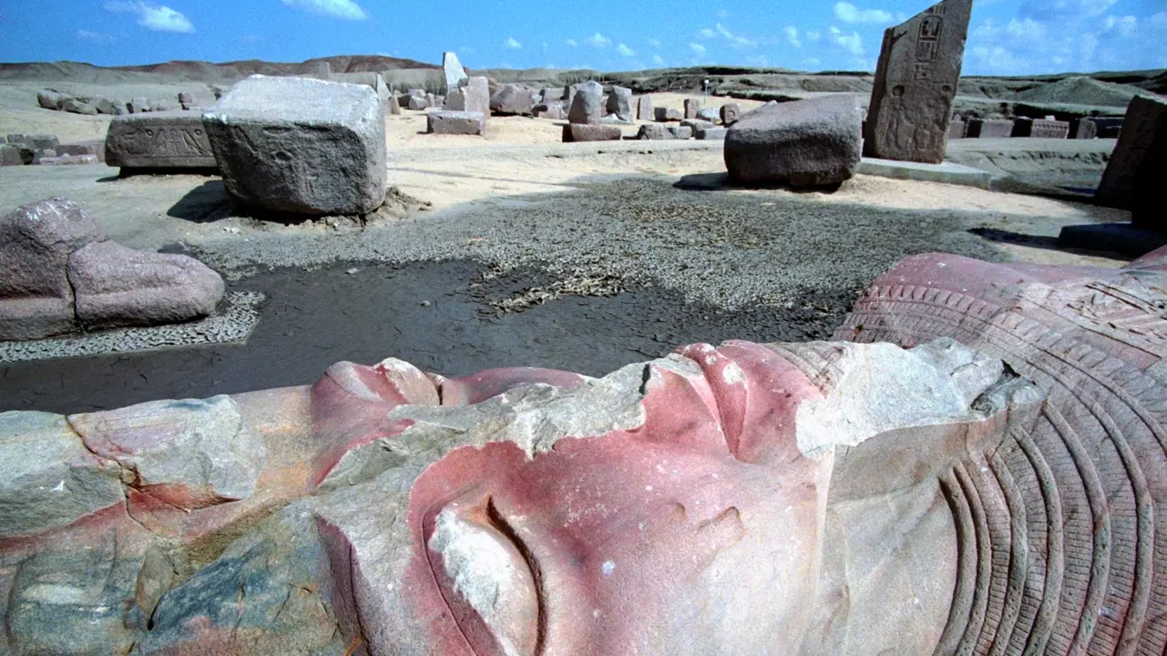 Ruins of the ancient city of Tanis, Egypt © Mena Today 