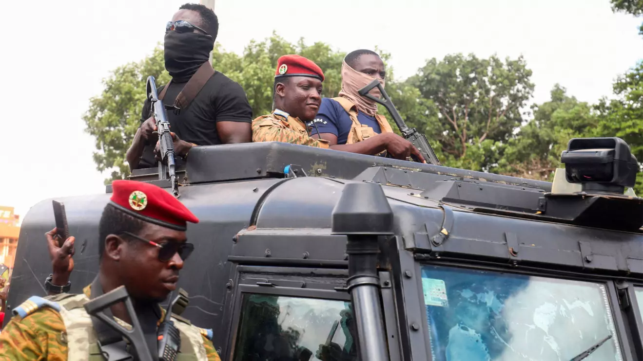Junta leader Ibrahim Traore © ANS