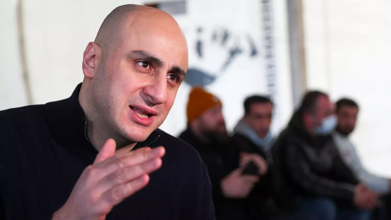Nika Melia, leader of Georgia's largest opposition party United National Movement (UNM), Reuters/Irakli Gedenidze