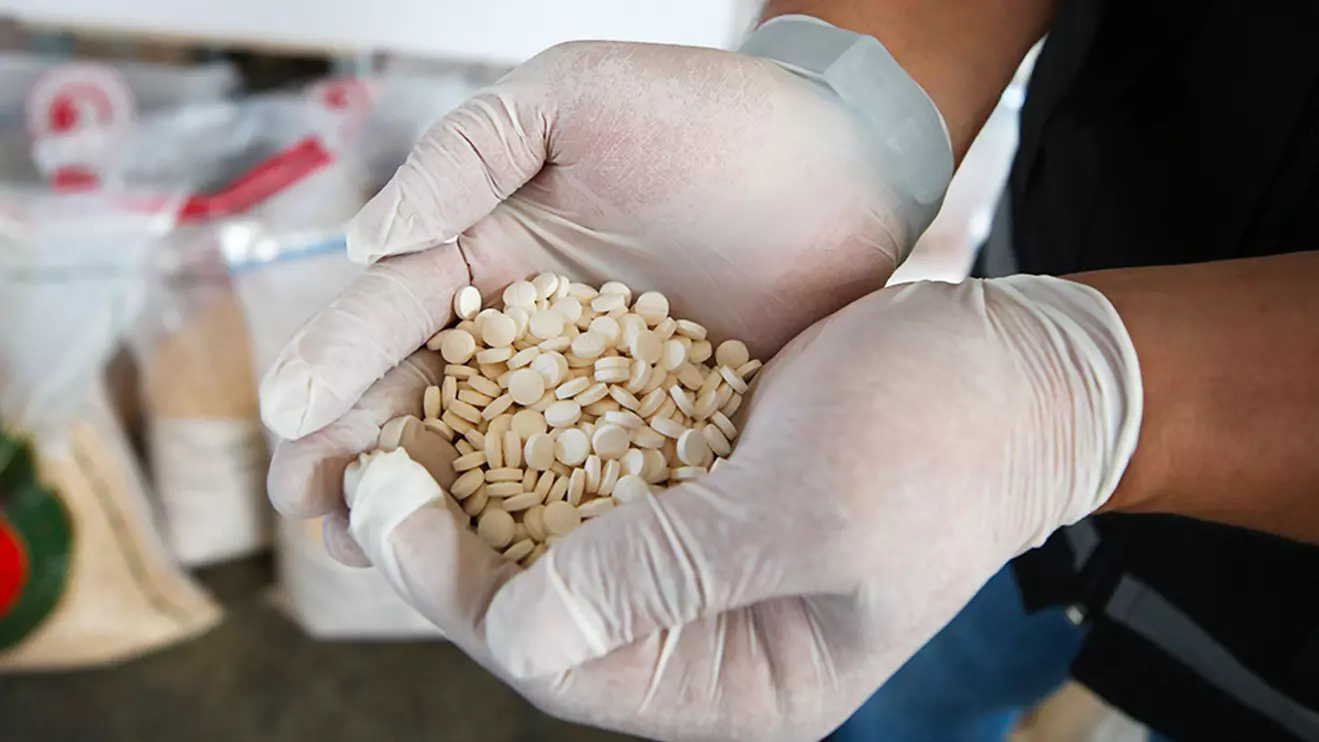Captagon is a major stimulant used amongst some jihadist fighters © Gov.uk