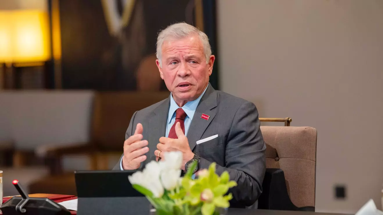 King Abdullah II © X