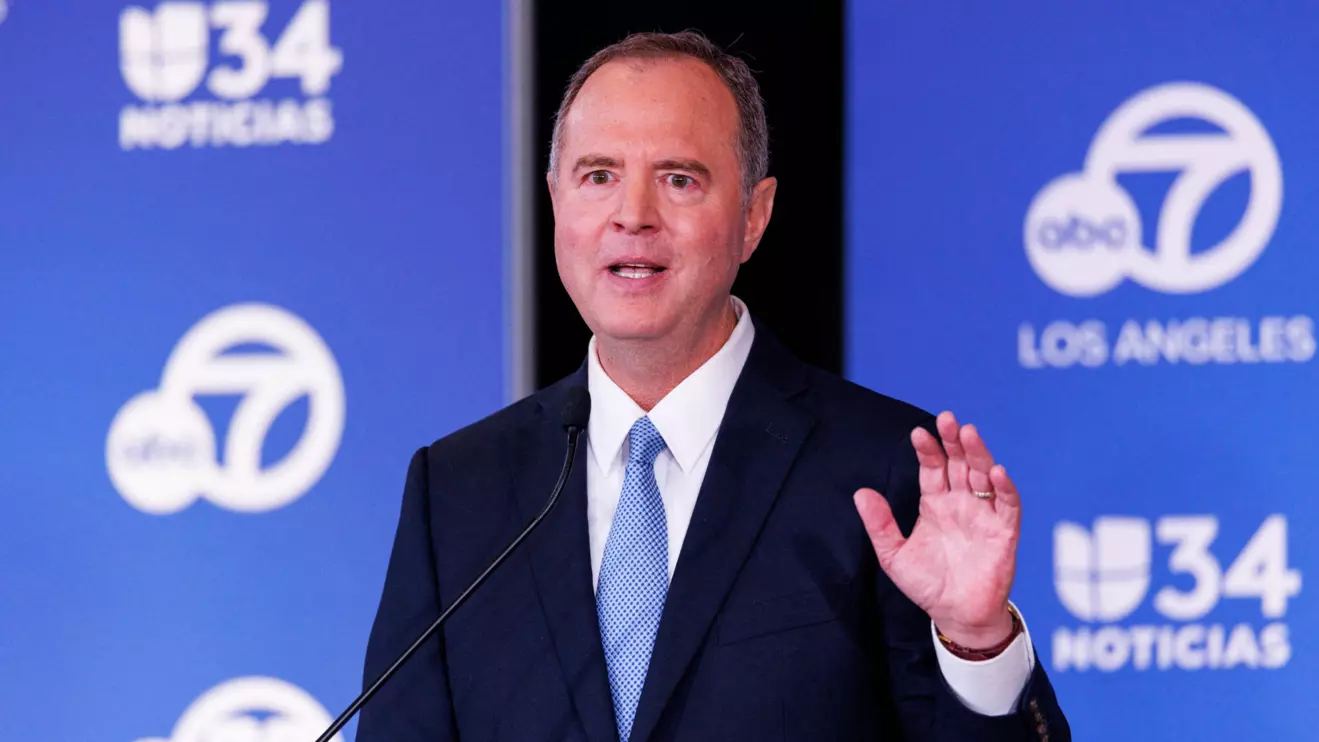 California U.S. Senate candidate Rep. Adam Schiff, D-CA, Reuters/Mike Blake