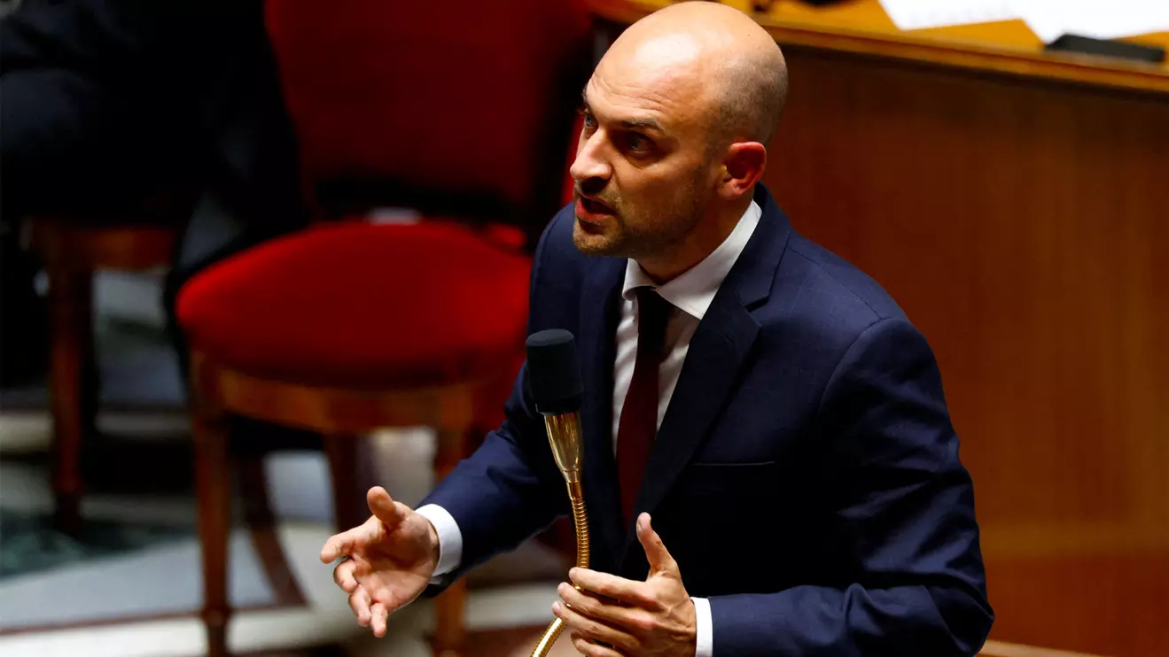 French Minister for Europe and Foreign Affairs Jean-Noel Barrot speaks during the questions to the government session at the National Assembly in Paris, France, October 8, 2024. Reuters/Stephanie Lecocq