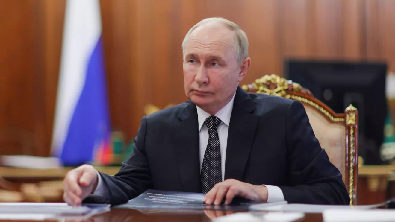 Russian President Vladimir Putin, Sputnik/Vyacheslav Prokofyev/Pool via Reuters