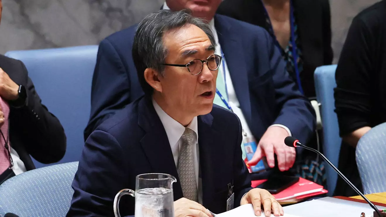 Cho Tae-yul, Minister of Foreign Affairs of the Republic of Korea, Reuters/Shannon Stapleton