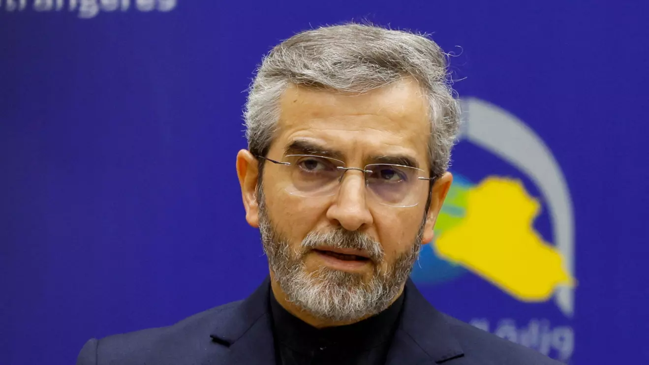 Iran's acting foreign minister Ali Bagheri Kani, Reuters/Thaier Al-Sudani
