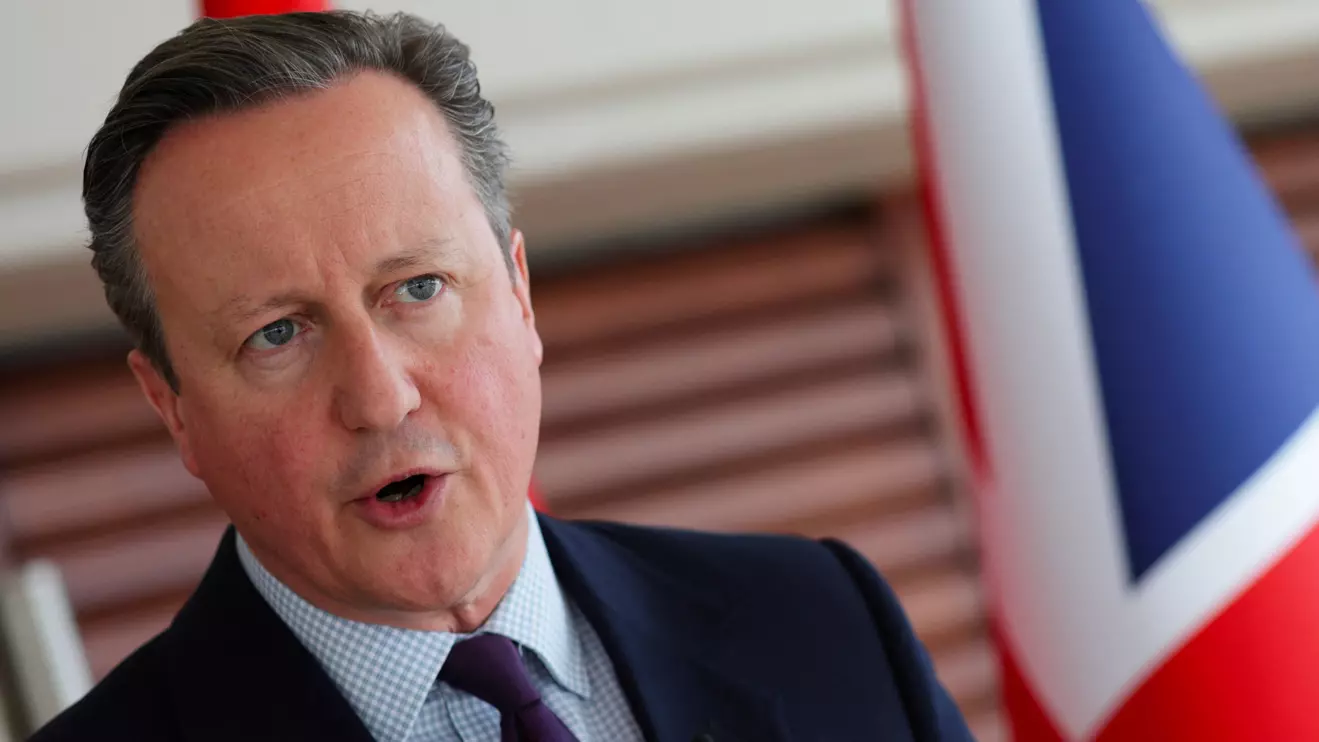 British Foreign Secretary David Cameron, Reuters/Murad Sezer