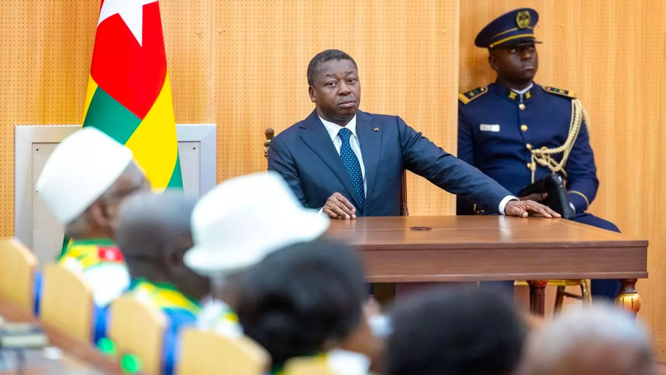 The President of the Togolese Council, Faure Gnassingbé © Mena Today 