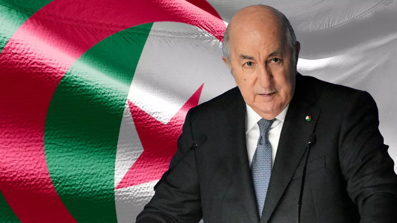 Algerian President Abdelmadjid Tebboune © AUS
