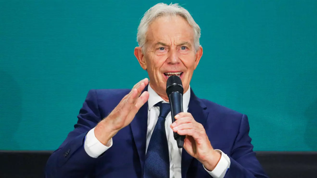 Former British Prime Minister Tony Blair, Reuters/Johannes P. Christo