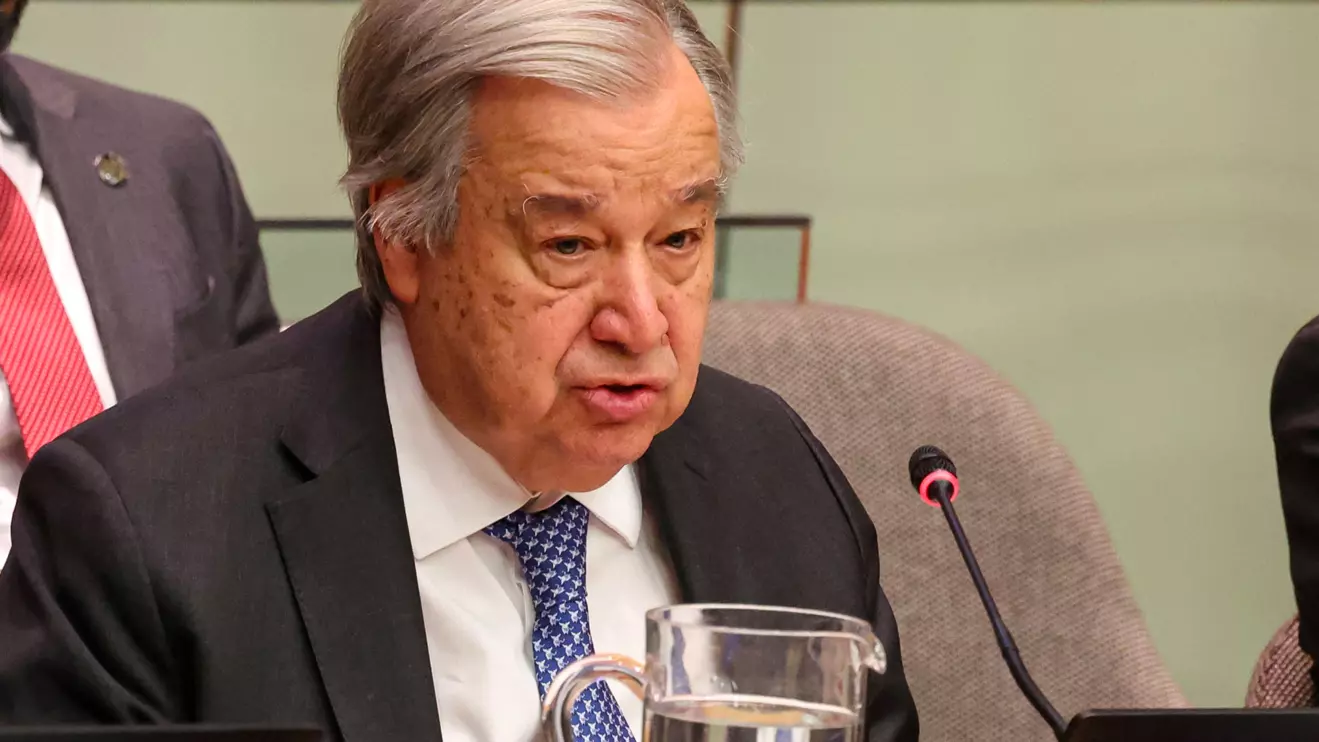 United Nations Secretary-General Antonio Guterres, Reuters/Brendan McDermo