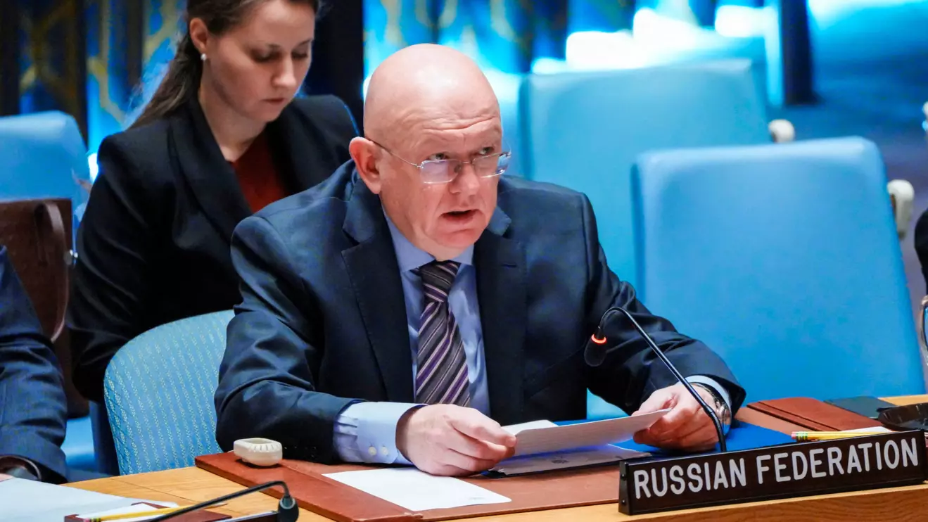 The Russia Federation's Ambassador to the United Nations Vassily Nebenzia, ReutersEduardo Munoz