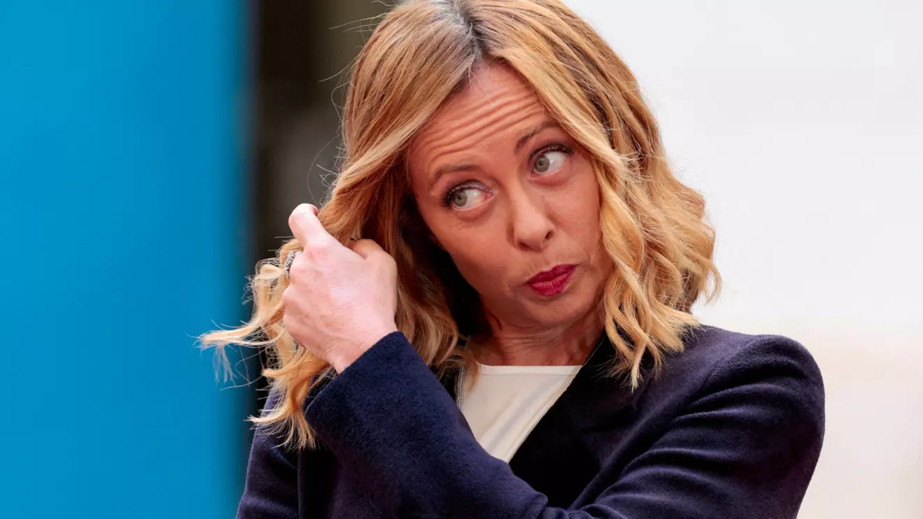Italian Prime Minister Giorgia Meloni, Reuters/Remo Casilli