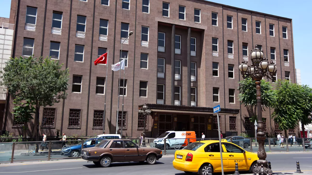 Turkey's central bank in Ankara © Mena Today 
