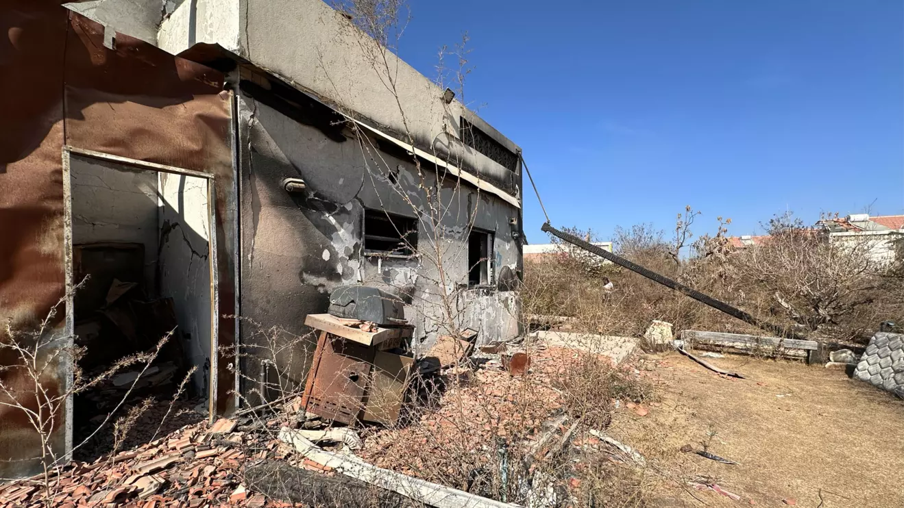 The Be’eri kibbutz attacked by Hamas on October 7 © Mena Today 