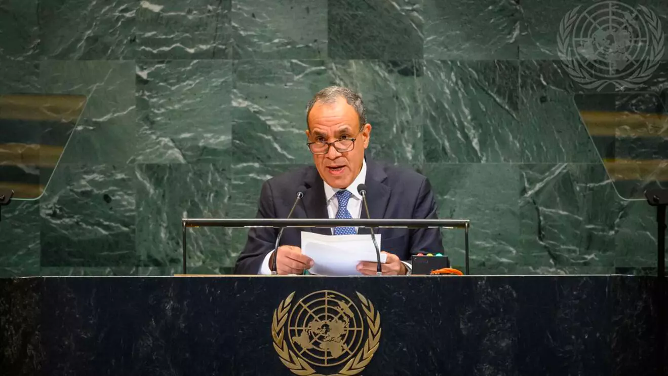 Minister for Foreign Affairs of Egypt addresses 80th session of General Assembly debate © Loey Felipe/UN