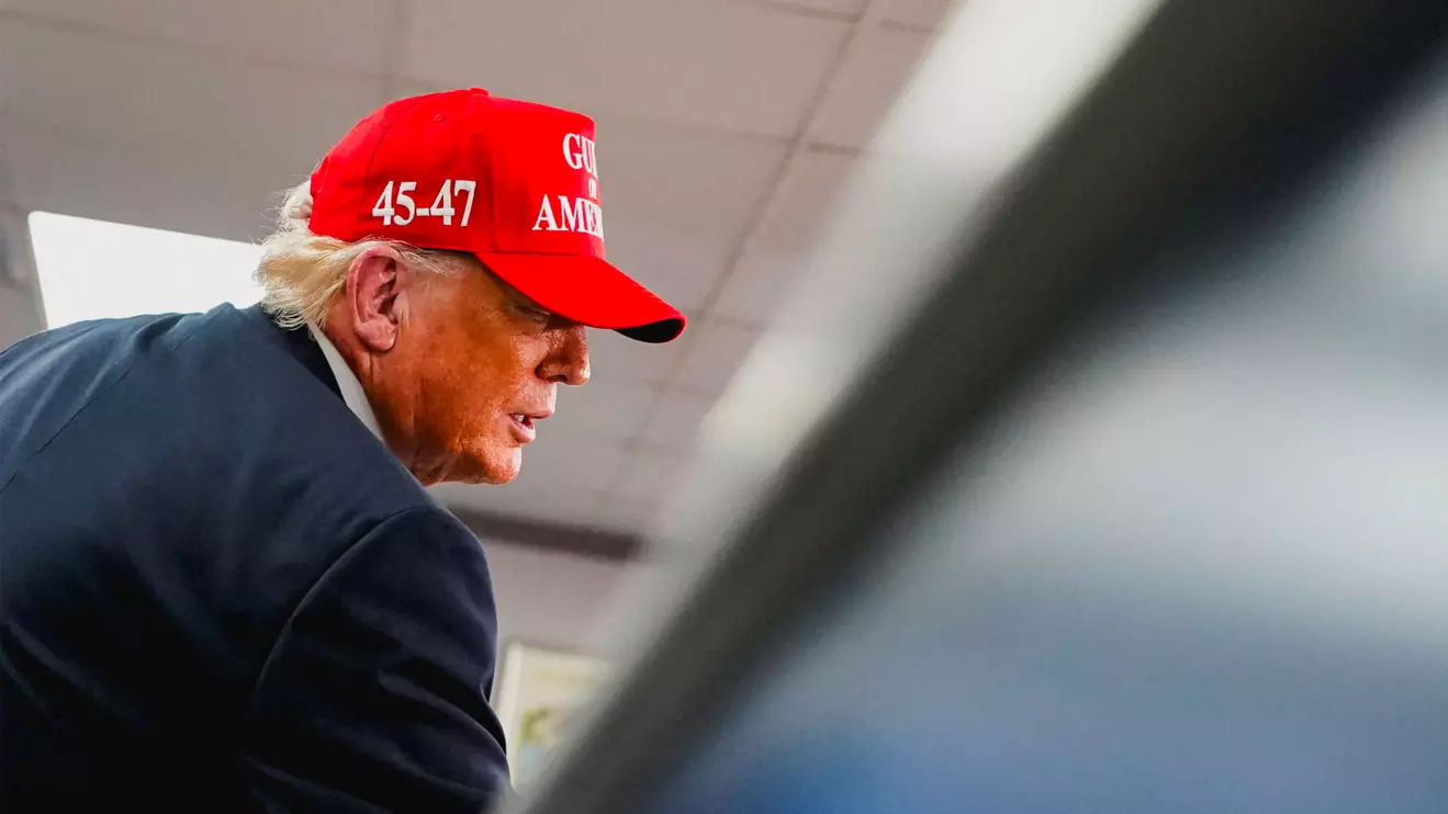 U.S. President Donald Trump visits a Whataburger in Corpus Christi, Texas, U.S., February 27, 2026. Reuters/Elizabeth Frantz