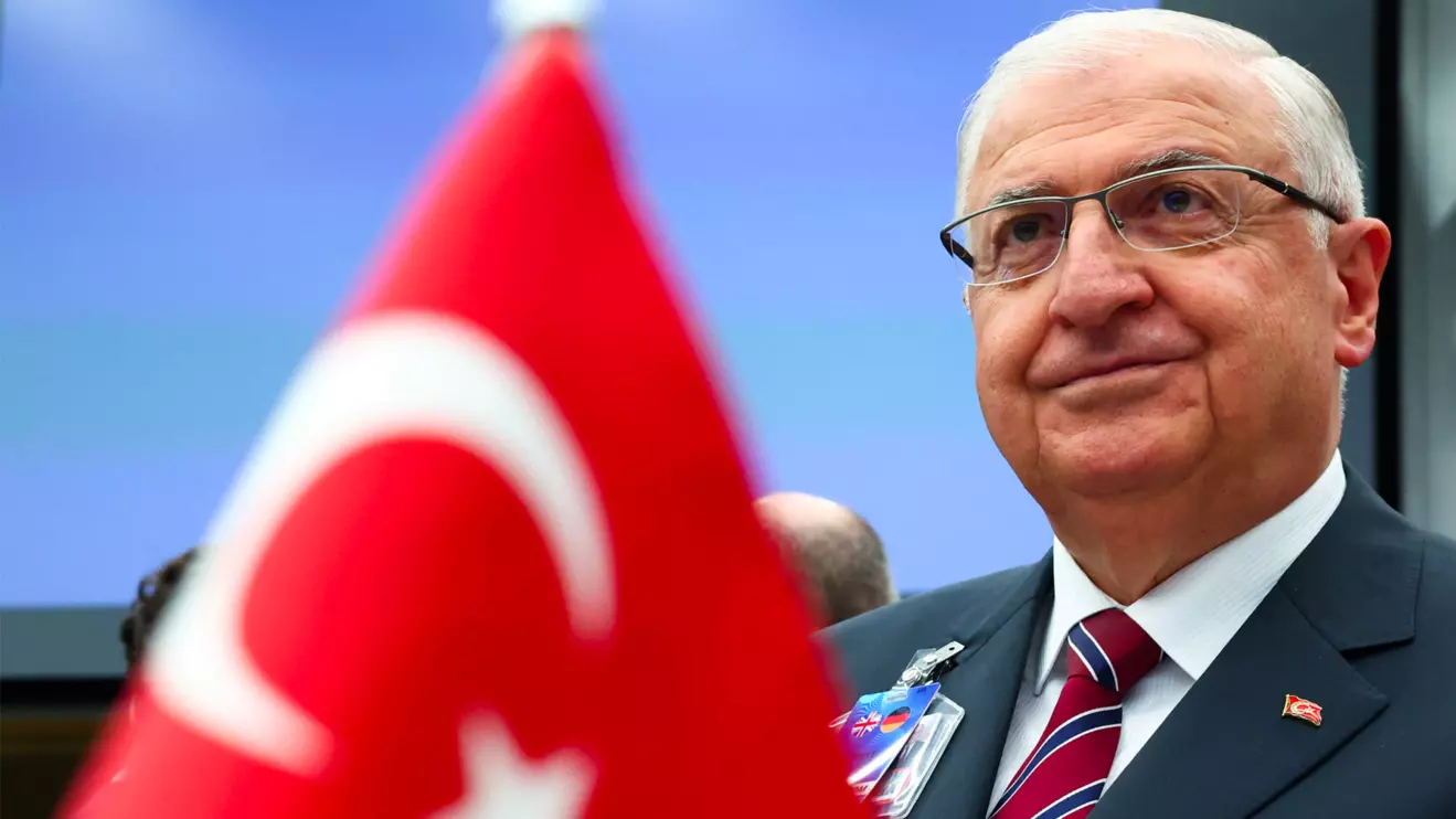 Turkish Defence Minister Yasar Guler, Reuters/Yves Herman