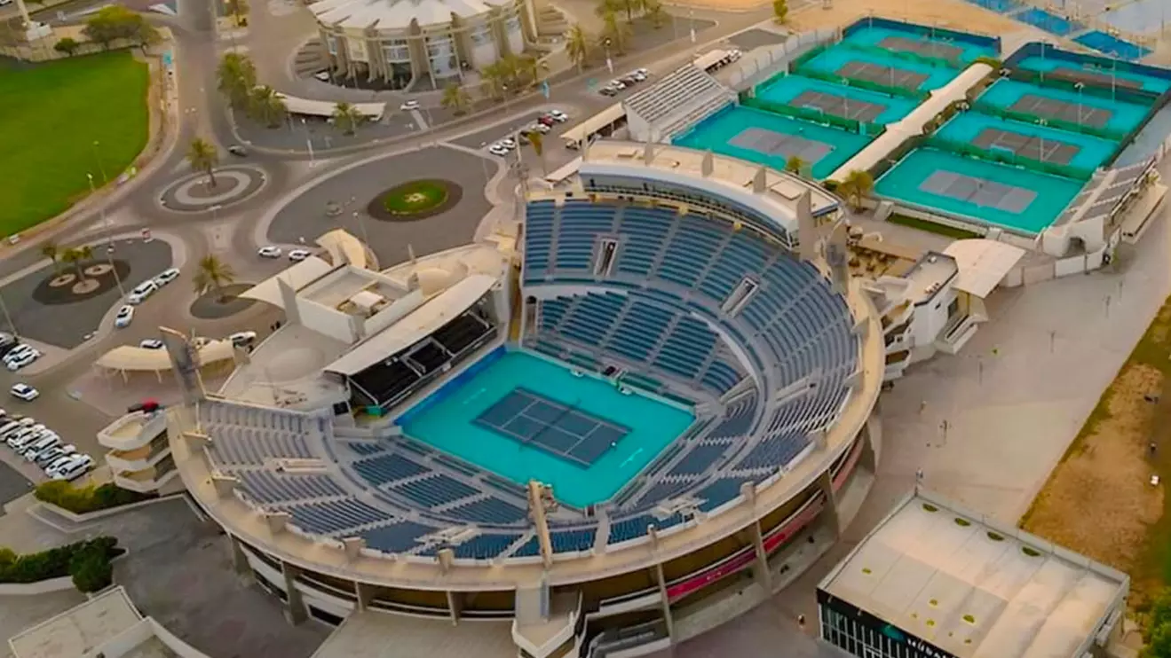 In February 2025, the complex will host the third edition of the Mubadala Abu Dhabi Open © WAM