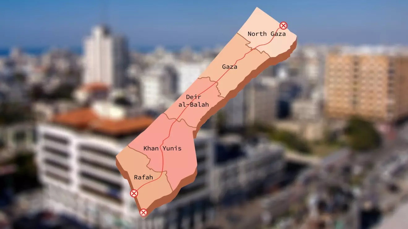 A Palestinian source said that Hamas has rejected the withdrawal maps which Israel has proposed, as they would leave around 40% of the territory under Israeli control © Mena Today 