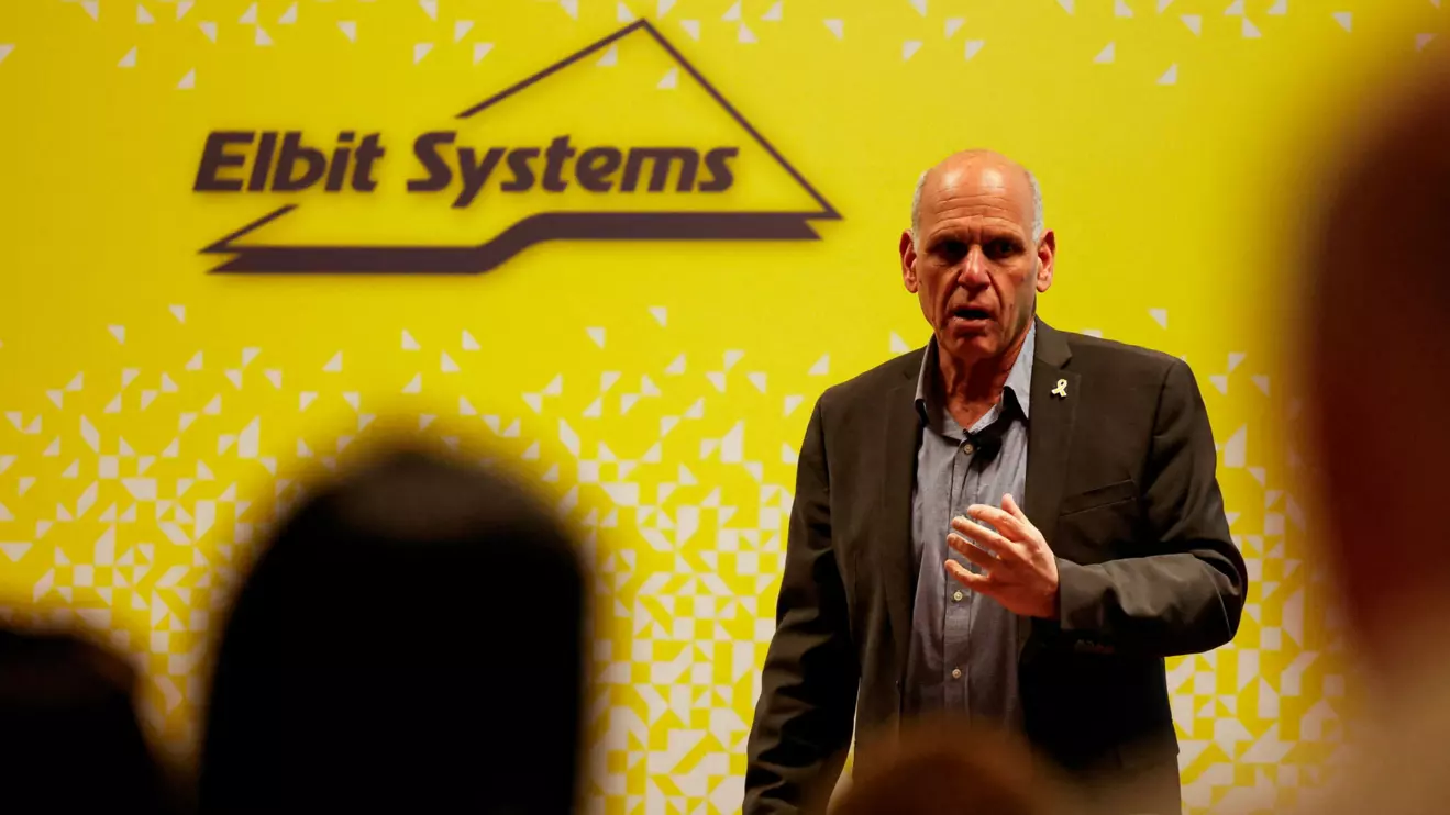 Bezhalel Machlis, President and CEO of Elbit Systems, Reuters/Carlos Garcia Rawlins