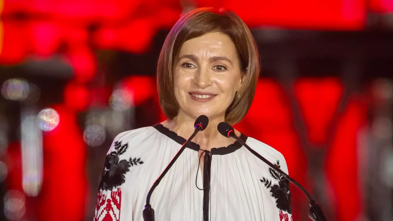 Moldovan President Maia Sandu, Reuters/Vladislav Culiomza