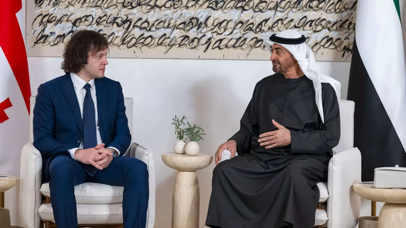 Georgian Prime Minister and UAE President meet Wednesday in Abu Dhabi © WAM